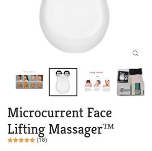New Microcurrent Face lifting Massager